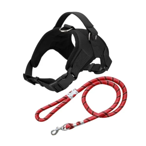 Saway Products Army Dog Vest Harness & Leash Combo Set