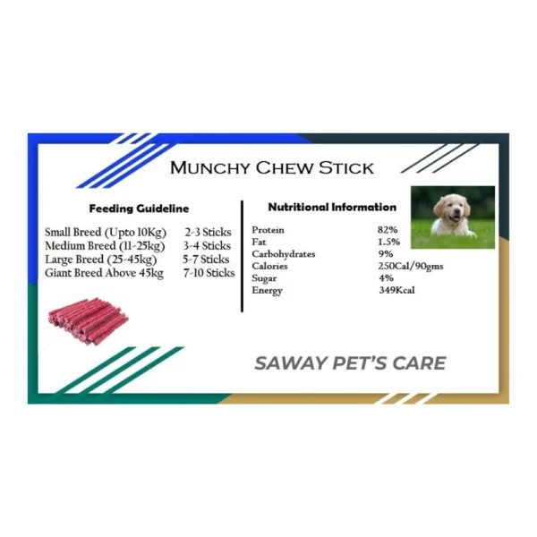 Saway Pet Store Money Saver Combo Pack - Mutton Munchies & Calcium Bones